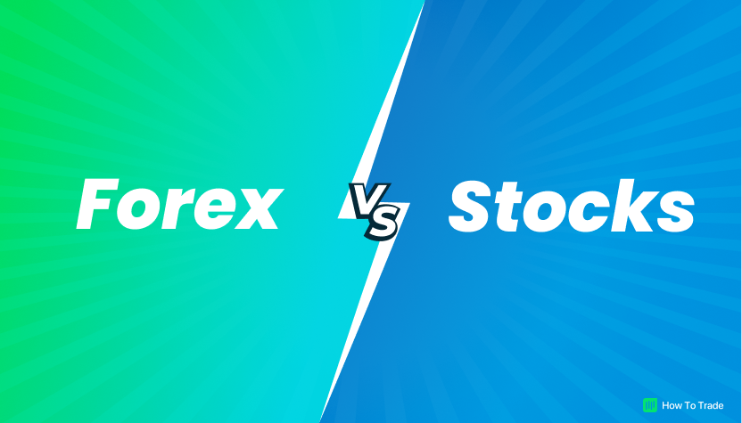 What are the main differences between forex and stock trading?